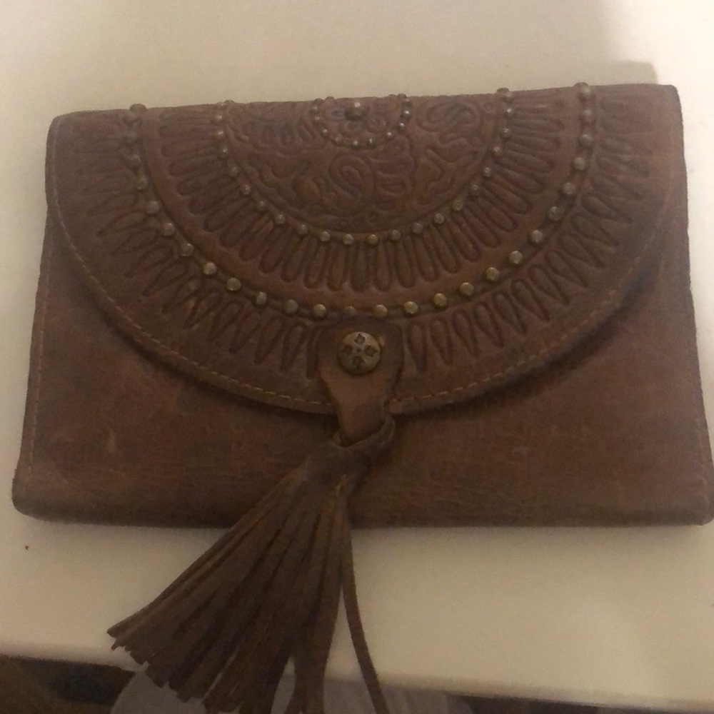 Brown Patricia nash wallet
